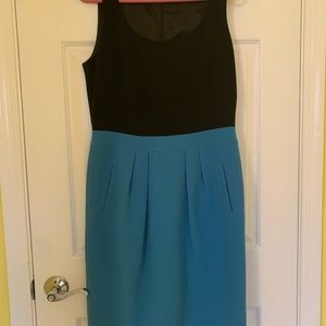 Lafayette 148 2-tone dress